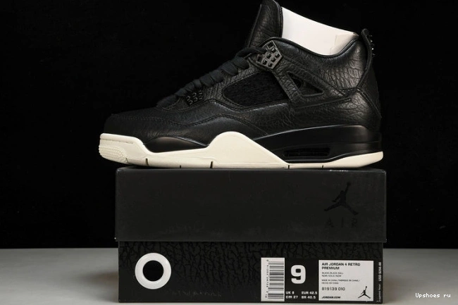 Retro Jordan 4 Hair 819139-010 Black Pony  0906